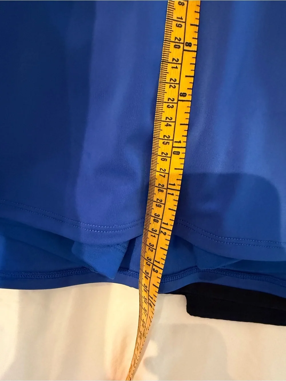Nike Women’s Royal Blue Athletic Skort with White Swoosh